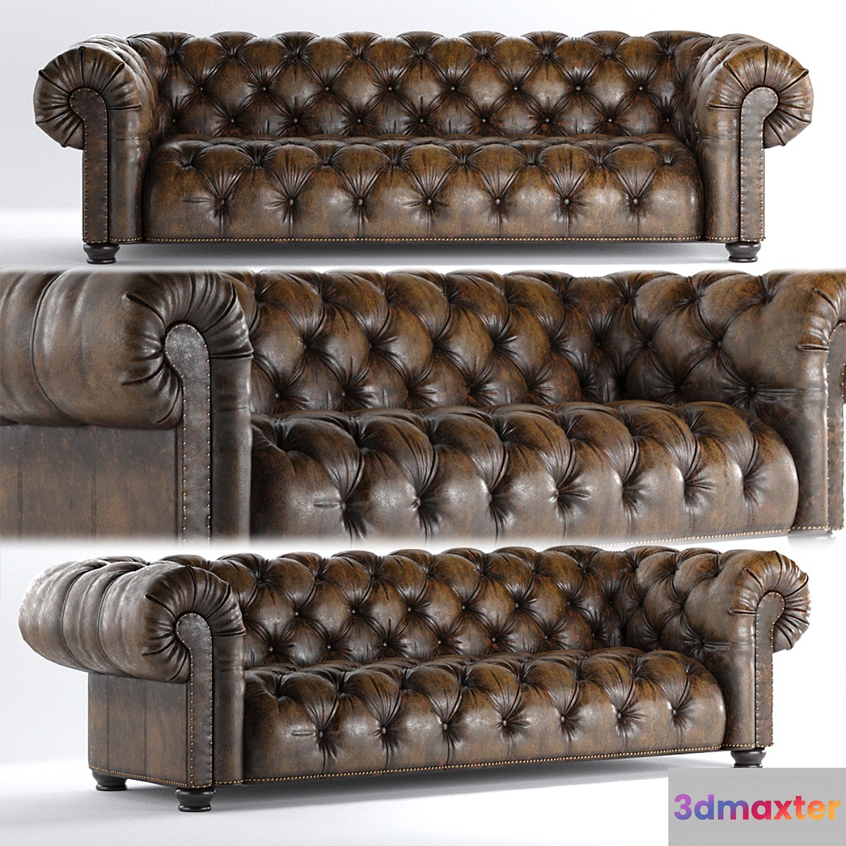 Wellington sofa by Bernhardt furniture 3D Max