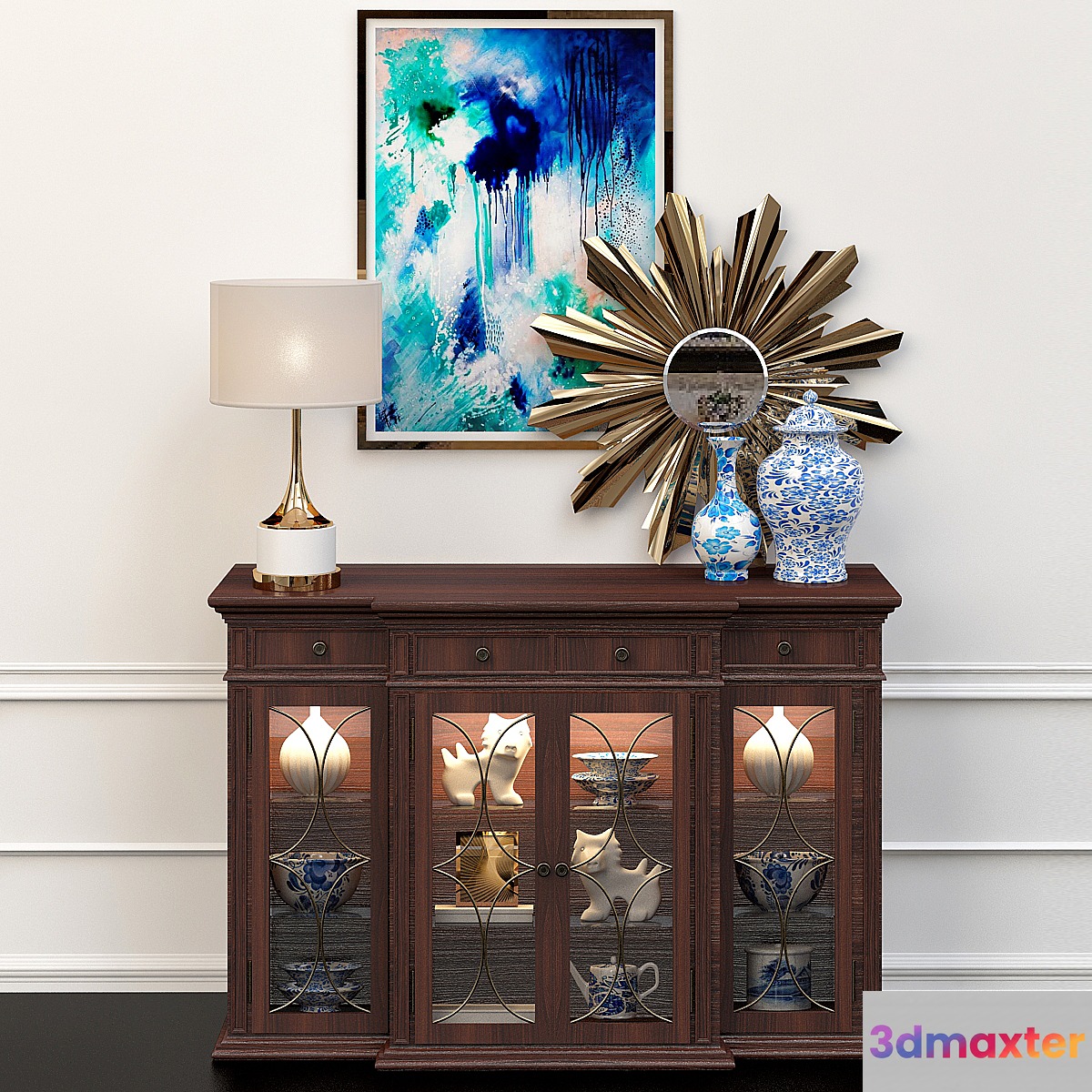 Restoration Hardware console table