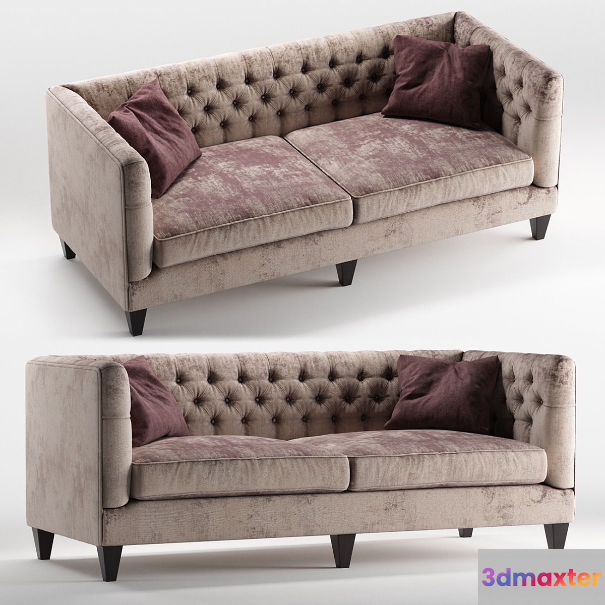 Beckett sofa by Bernhardt furniture 3D Max