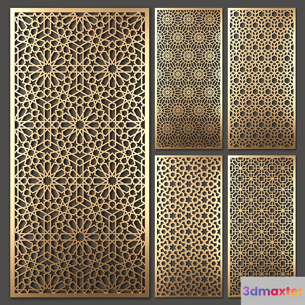 Decorative partition - No.17 3D Max