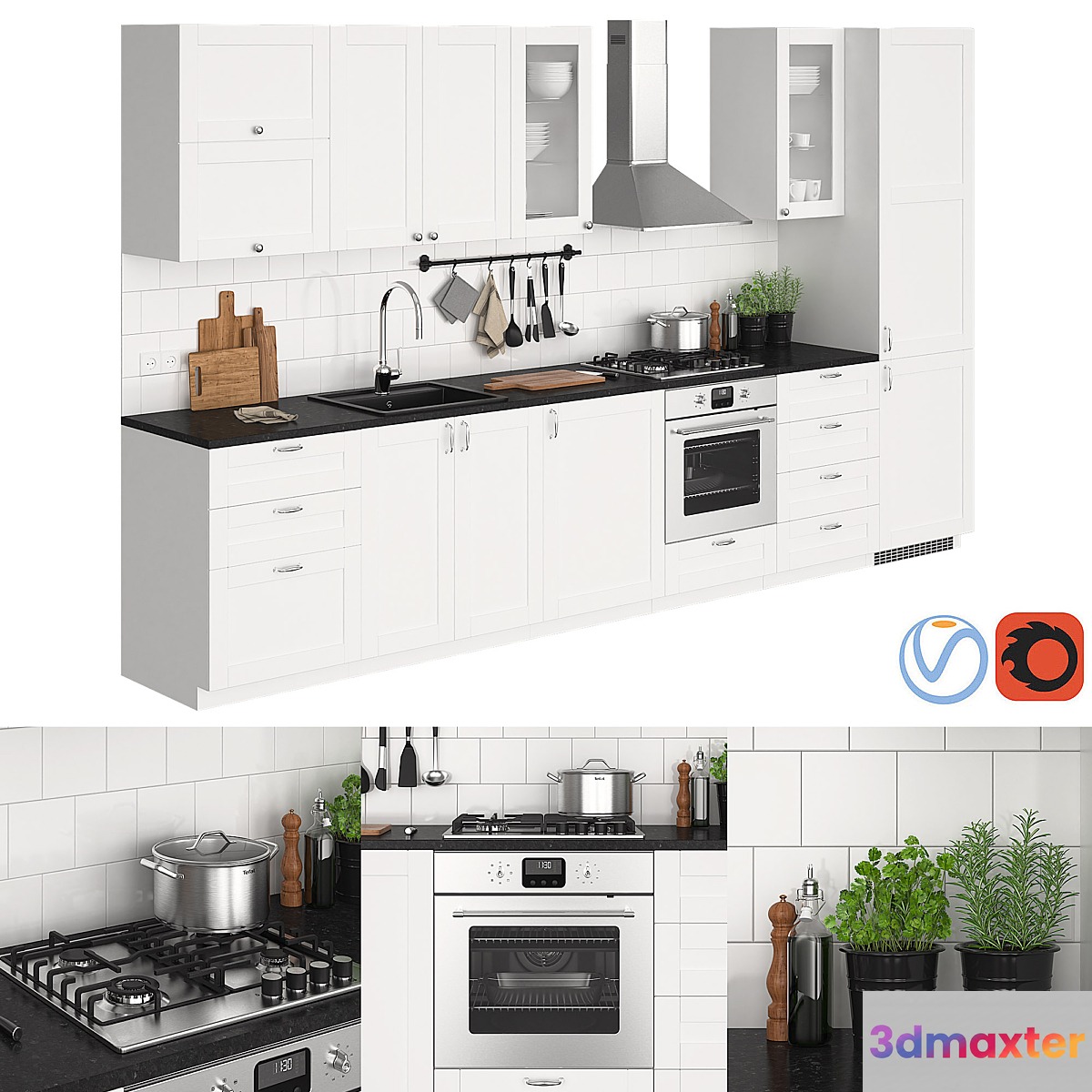 Ikea metod savedal 3D Max