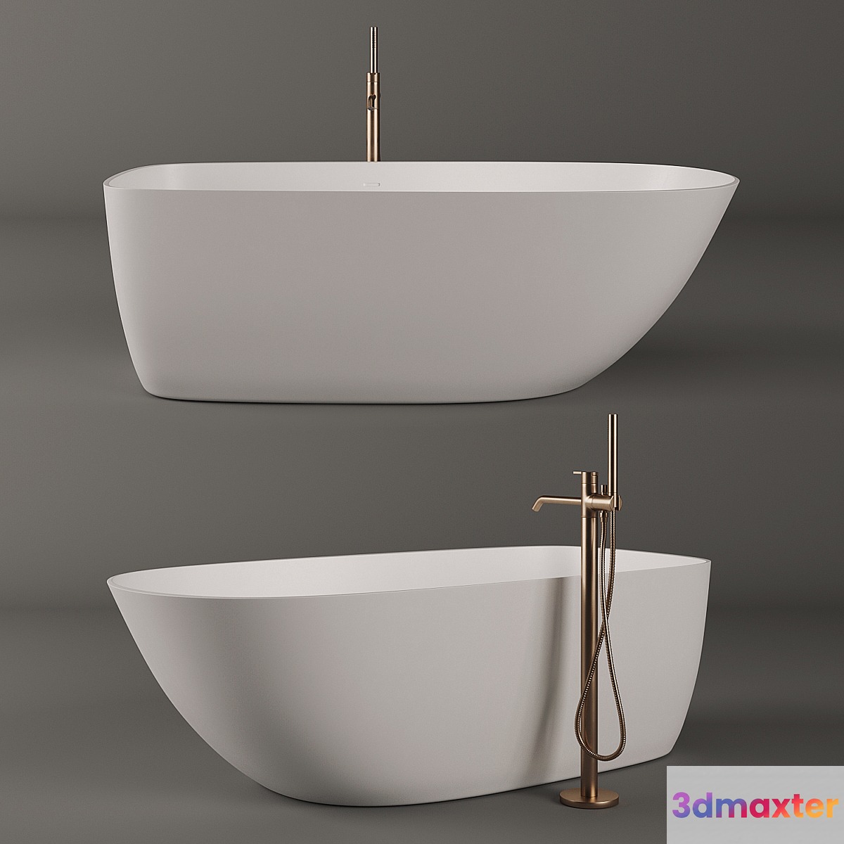 Inbani Forma Bathtub 3D Max