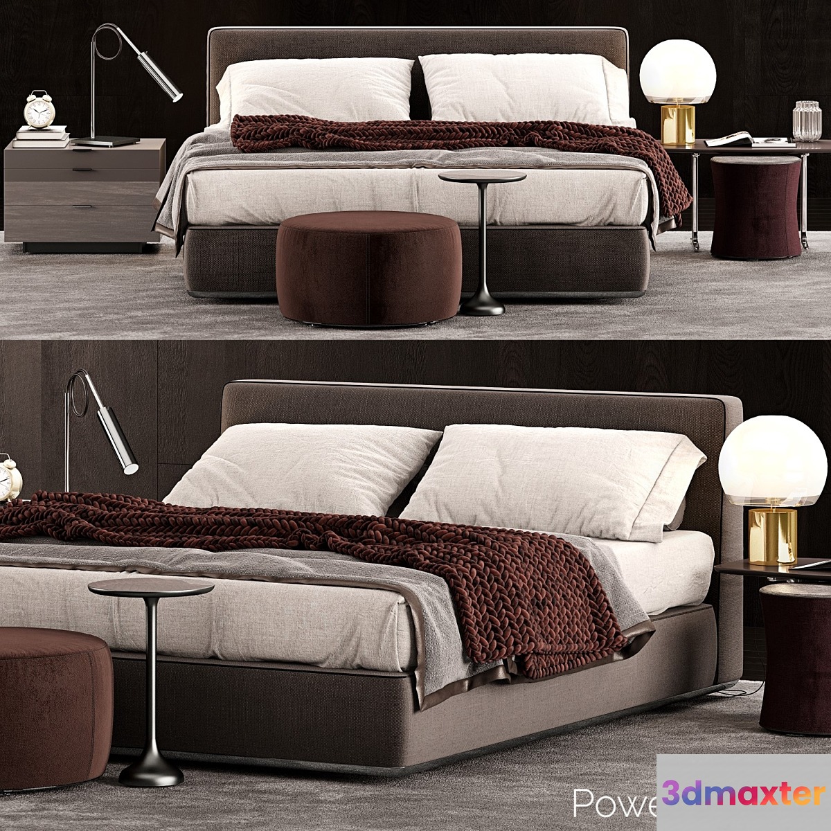 Minotti Powell Bed.94 - No.3