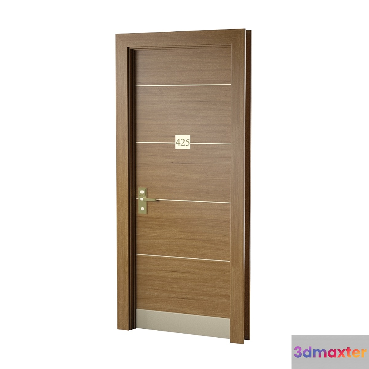 Door to hotel 3D Max