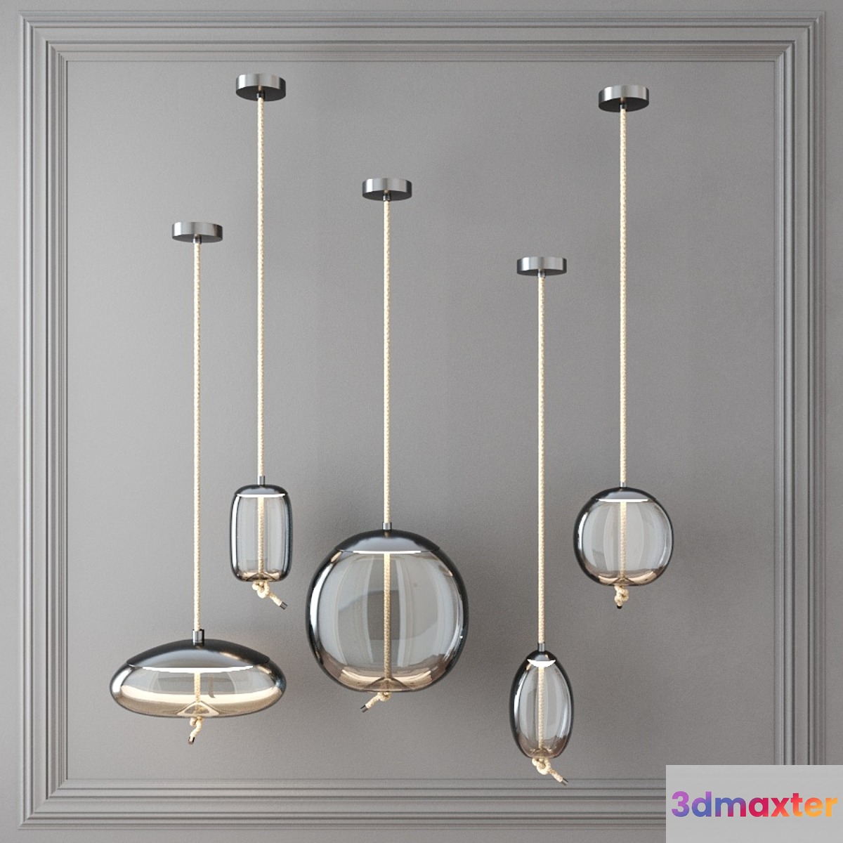 Brokis lamp 3D Max