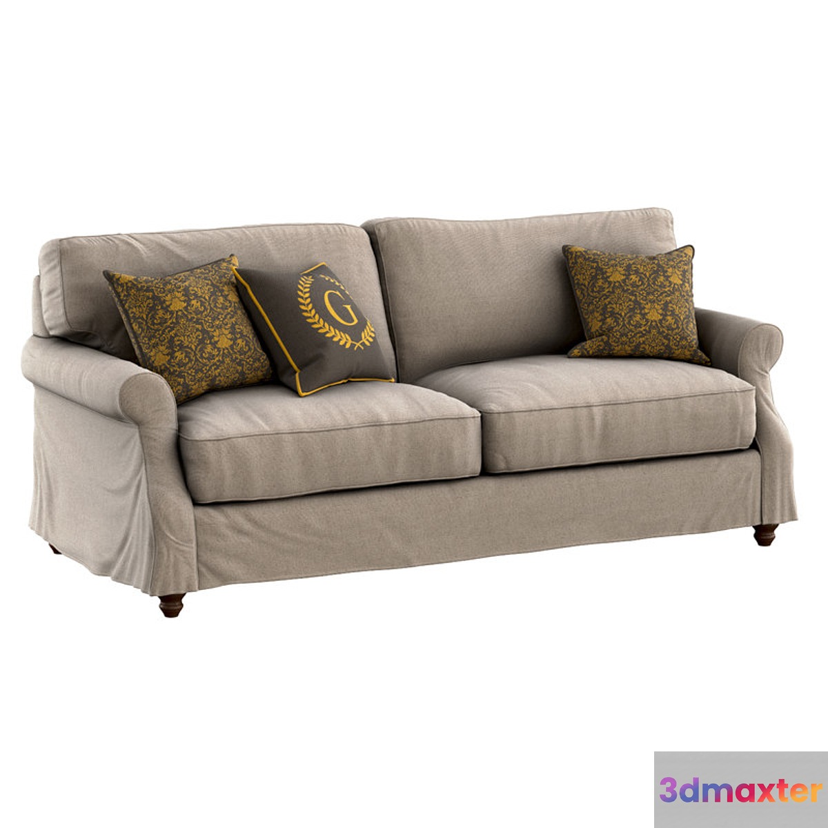 Tifton sofa 3D Max