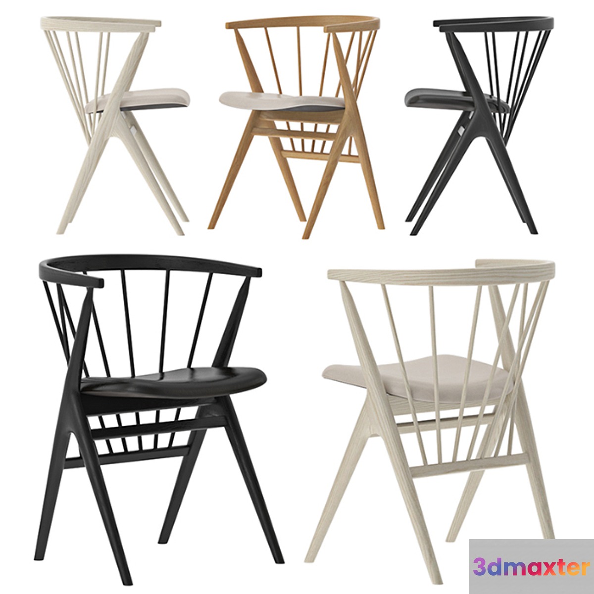 Sibast No 8 Chair 3D Max