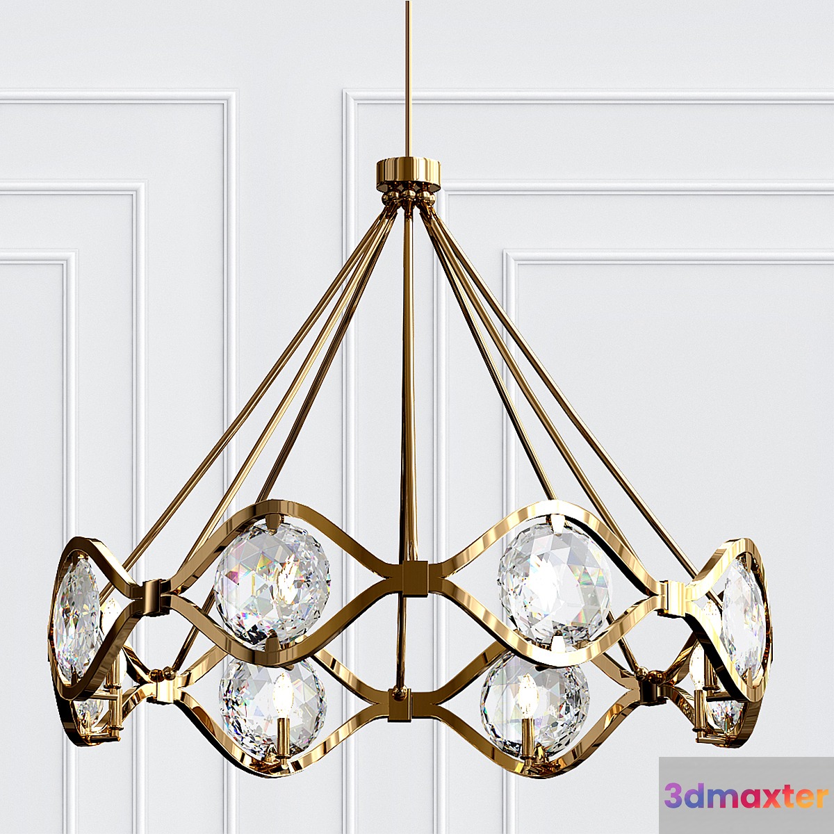 Quincy Chandelier By Crystorama - No.4