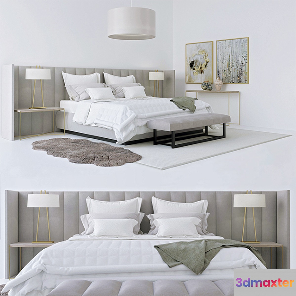 The Sofa & Chair Company Provence Bedroom