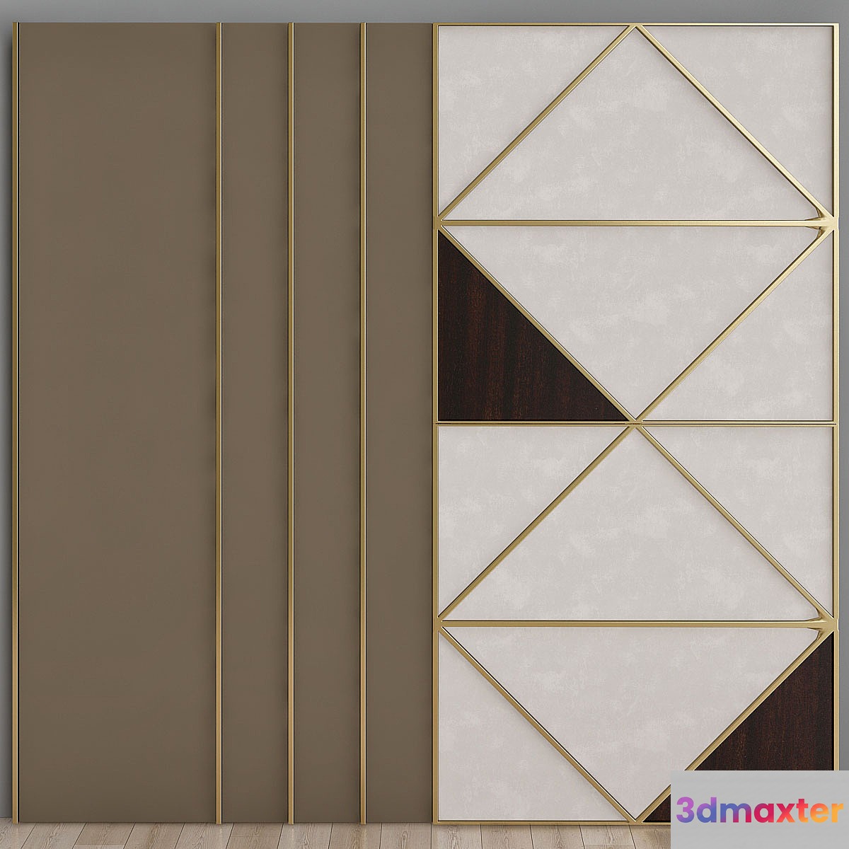 3D Wall Panel №31 3D Max