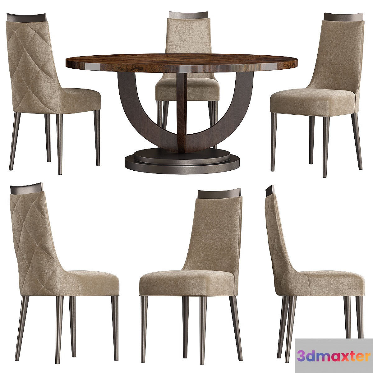 Giorgio Coliseum Fixed Dining Tabled