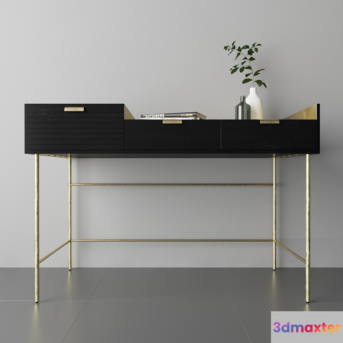 JAGGER Drawer Desk _ Maisonsdumonde