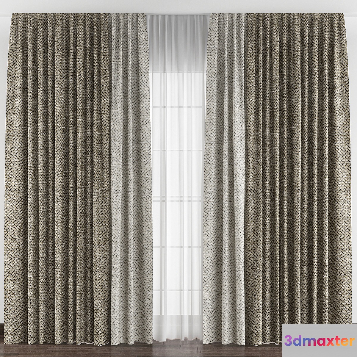 Curtains № 004 3D Max
