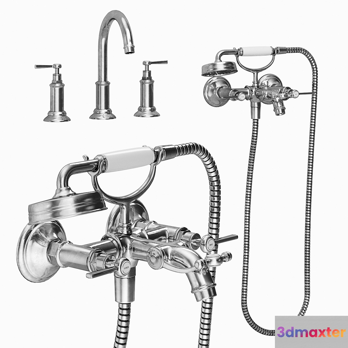 Classic bath mixer