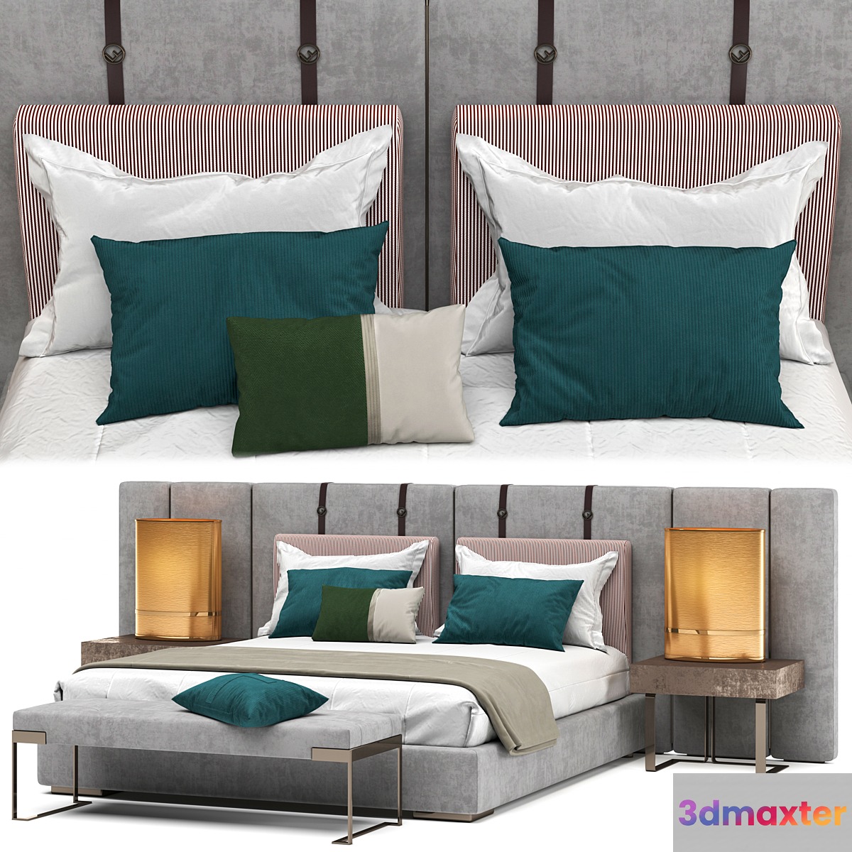 Fendi halston bed