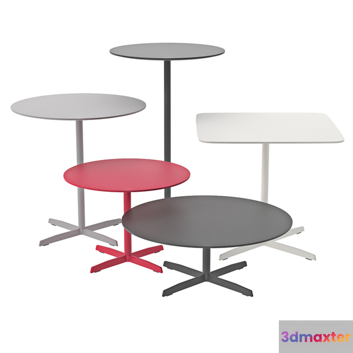 Moroso - Roger Tables 3D Max