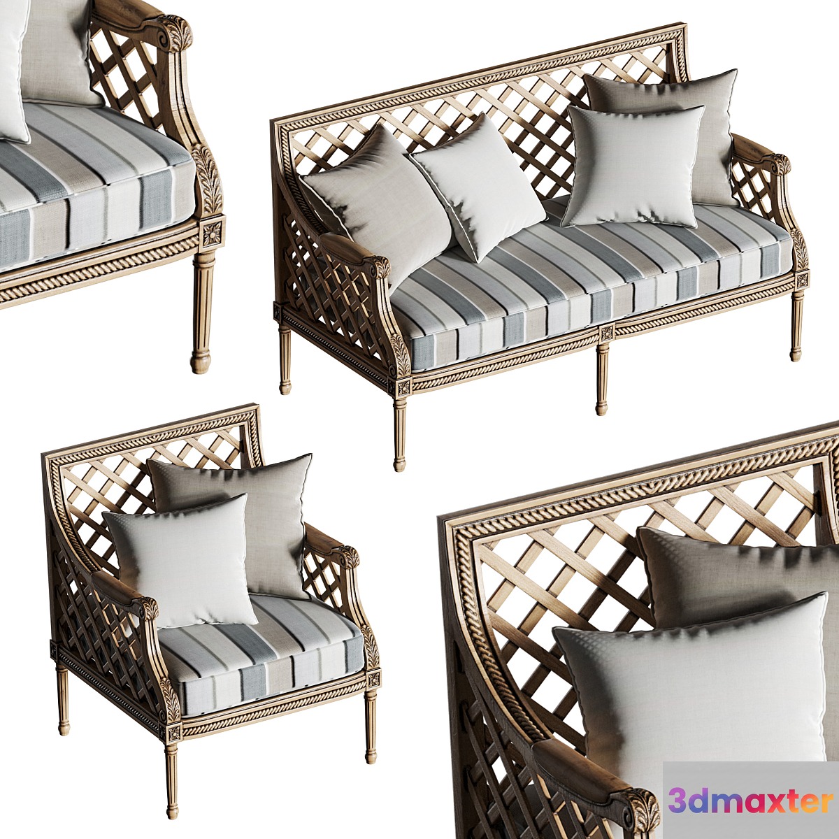 Massant outdoor furniture set - No.2