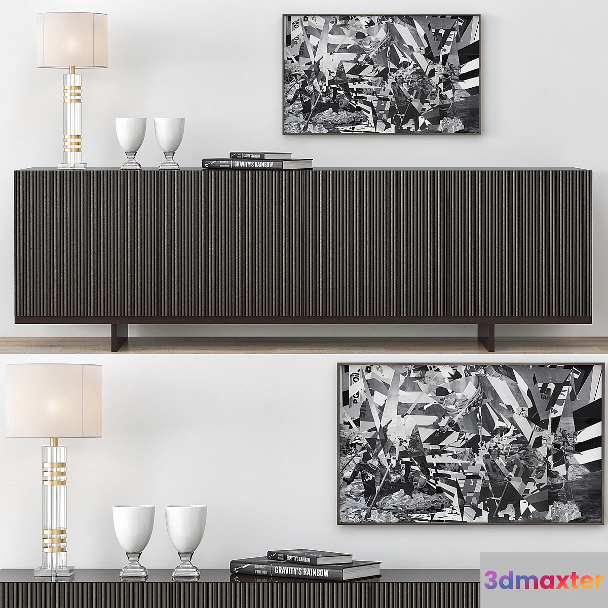 Minotti Aylon Sideboard with Accessories - No.4