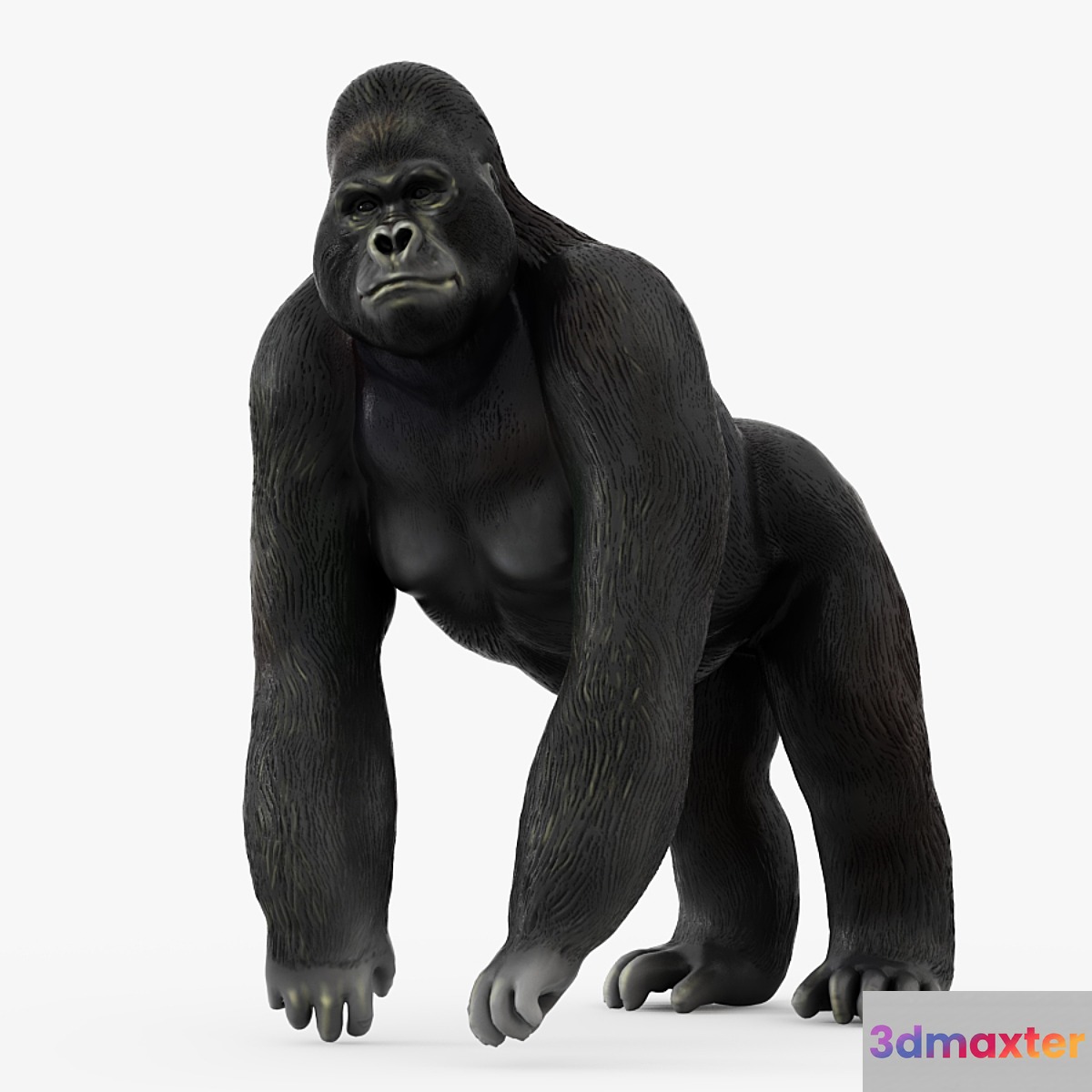 Figurine gorilla 3D Max