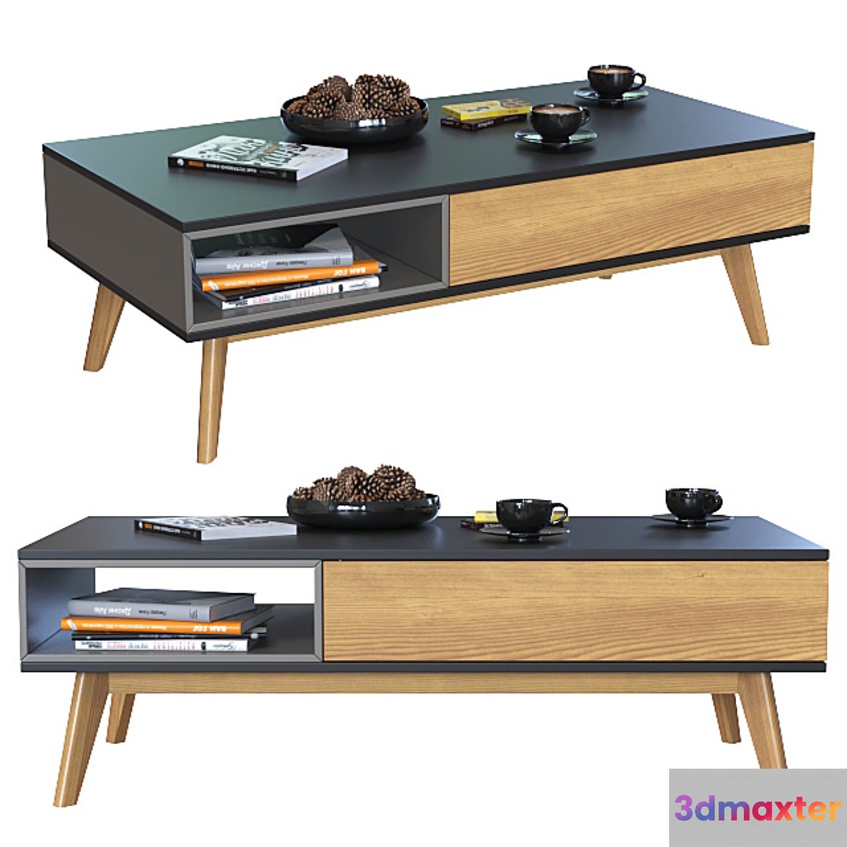 Coffee table Signal Roma A. 3D Max