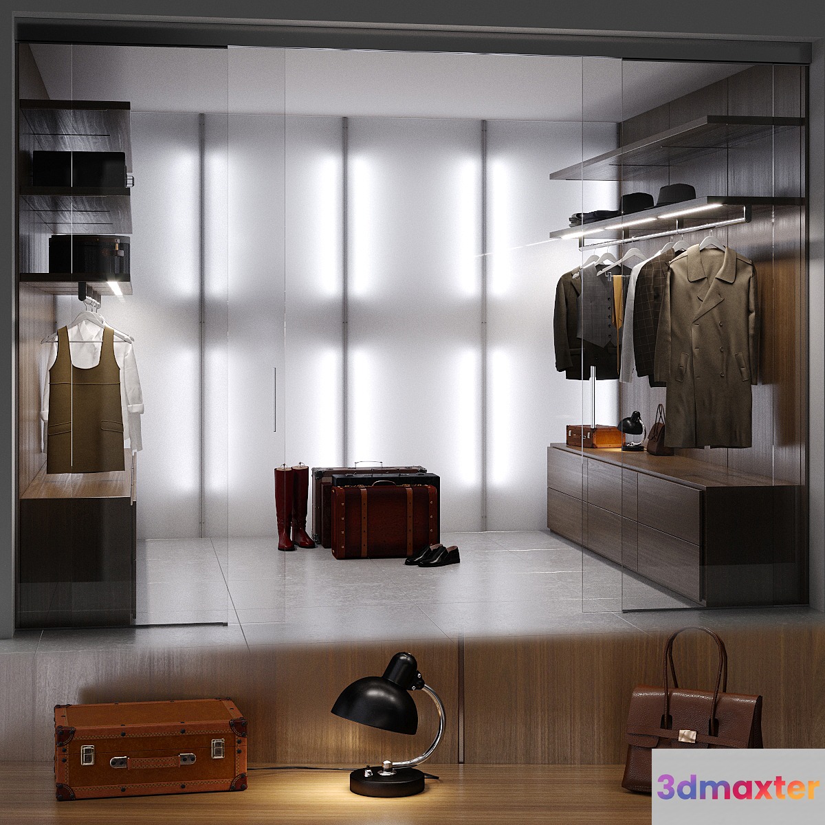 Cabine Armadio PIANCA 3D Max