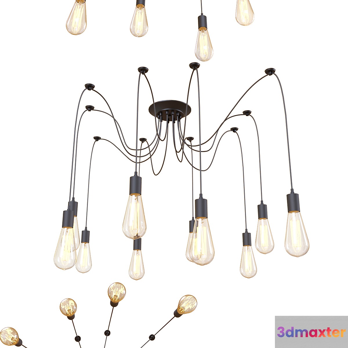 Nordic em00001 (10h) Spider LOFT1162 _ 10 3D Max
