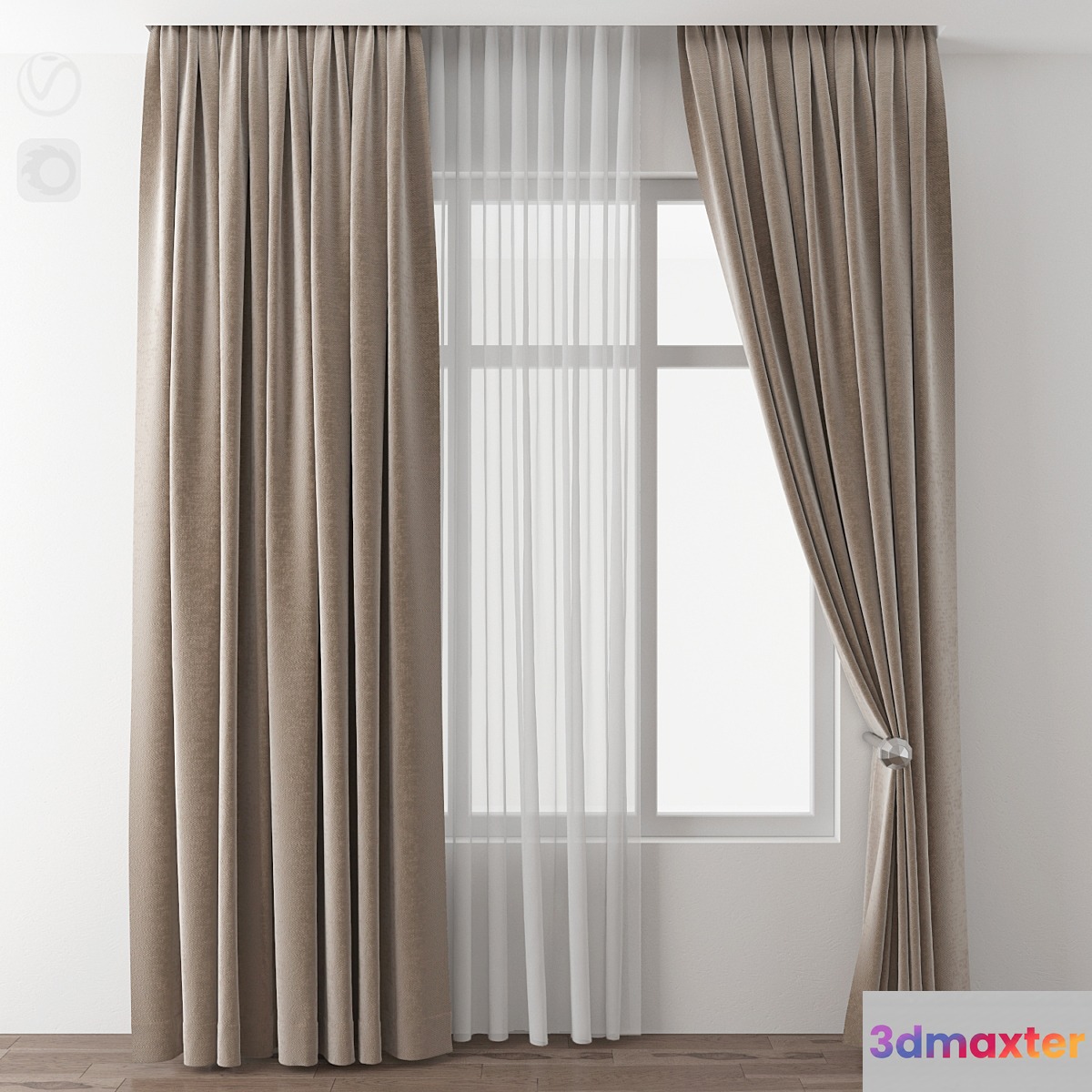 Curtain - No.21 3D Max