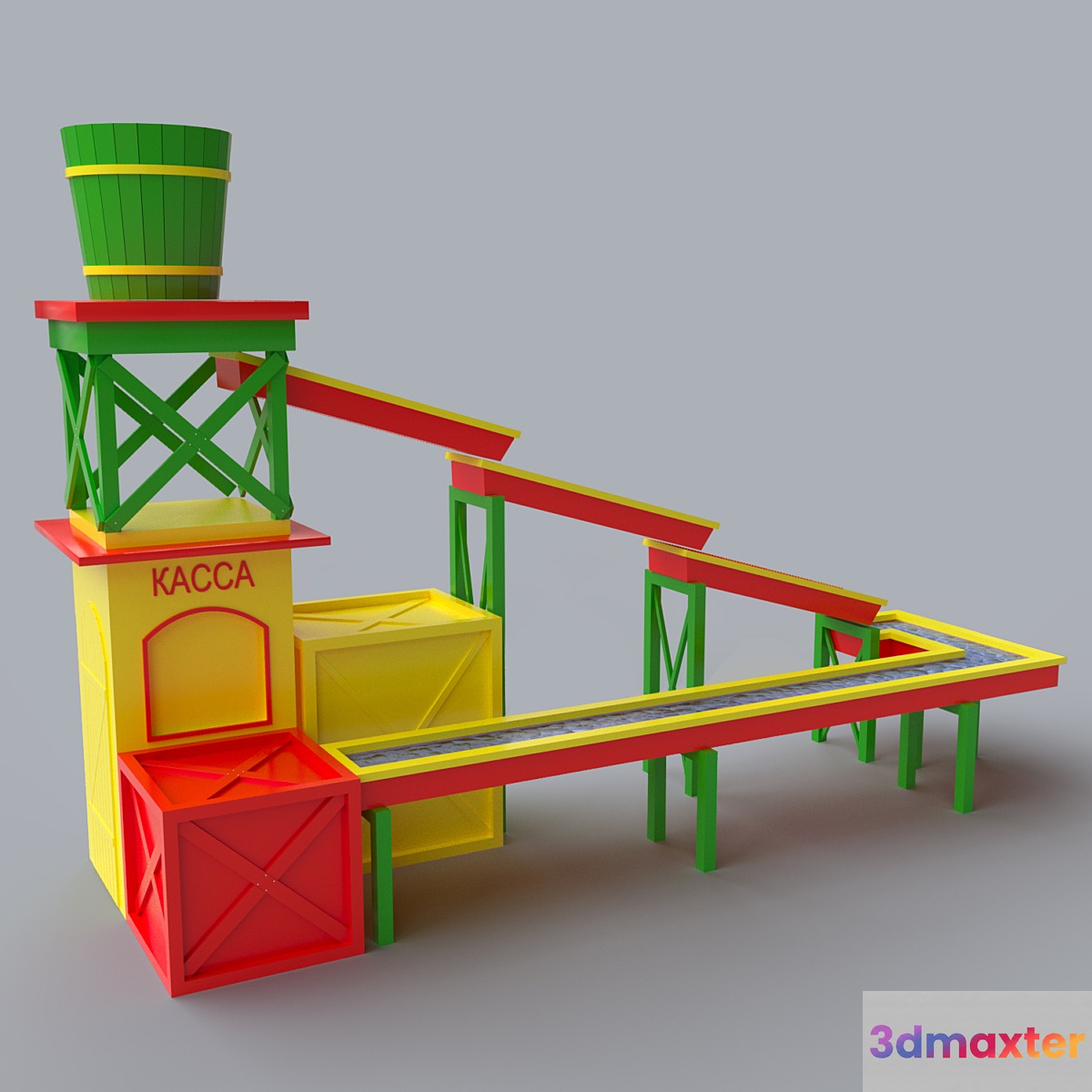 attraction 3D Max