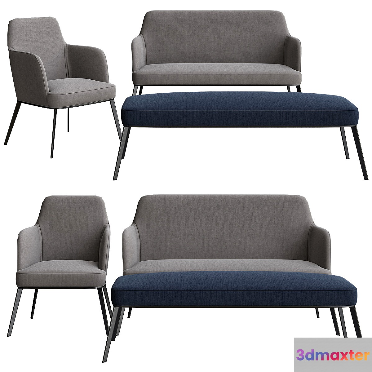 Poliform JANE 3D Max