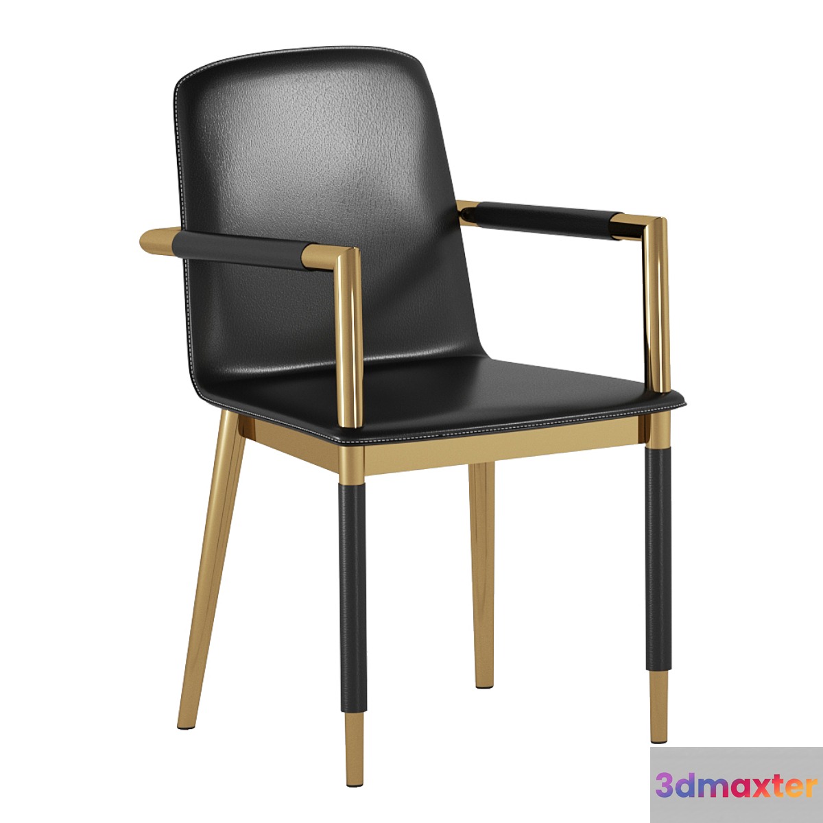 Baker - FOLIO ARM CHAIR 3D Max