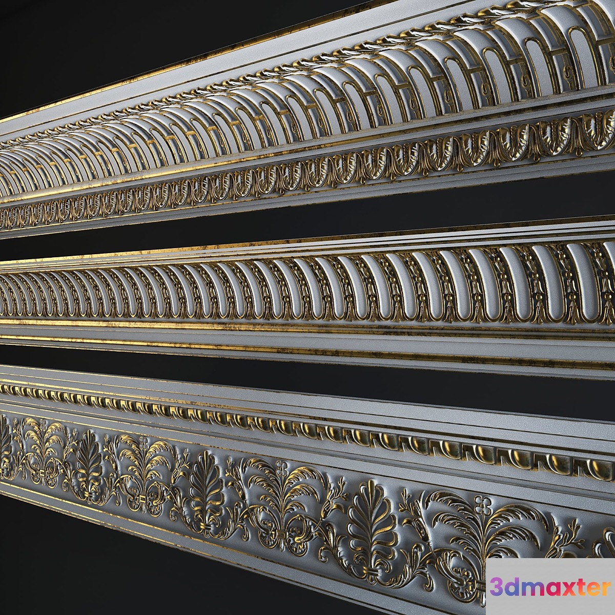 Three eaves Torus style 3D Max
