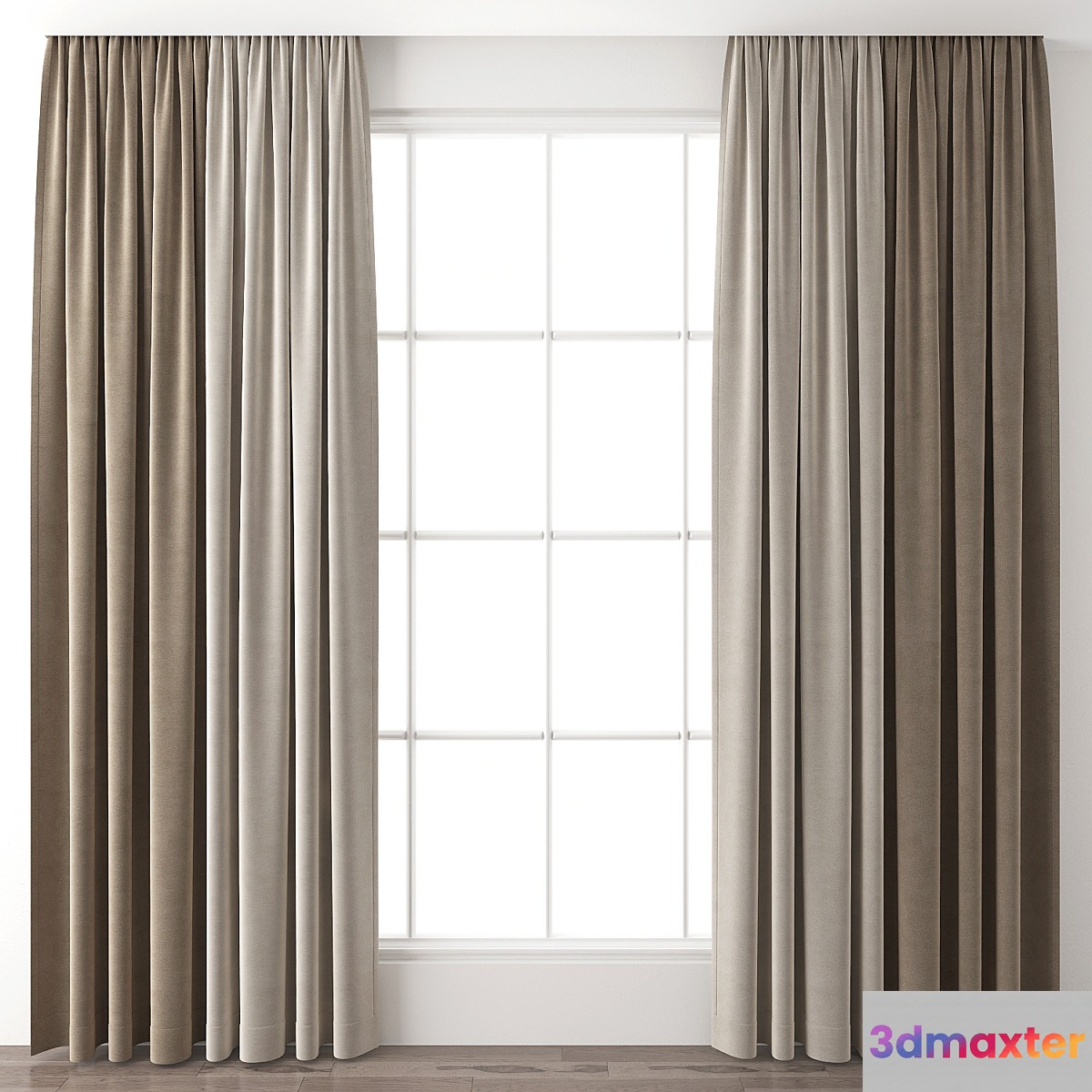 Curtain 3D Max