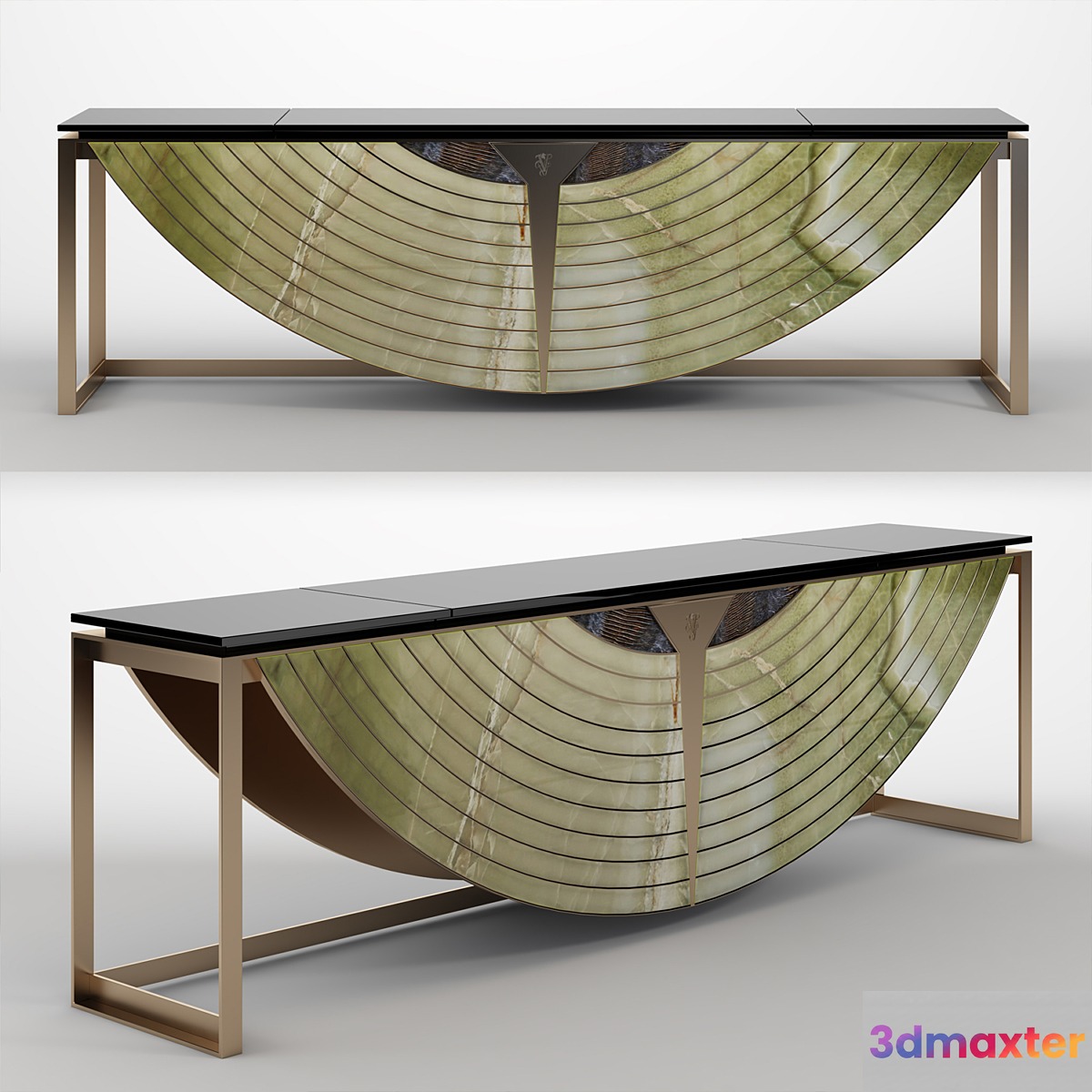 Visionnaire EQUNOX Marble console table 3D Max