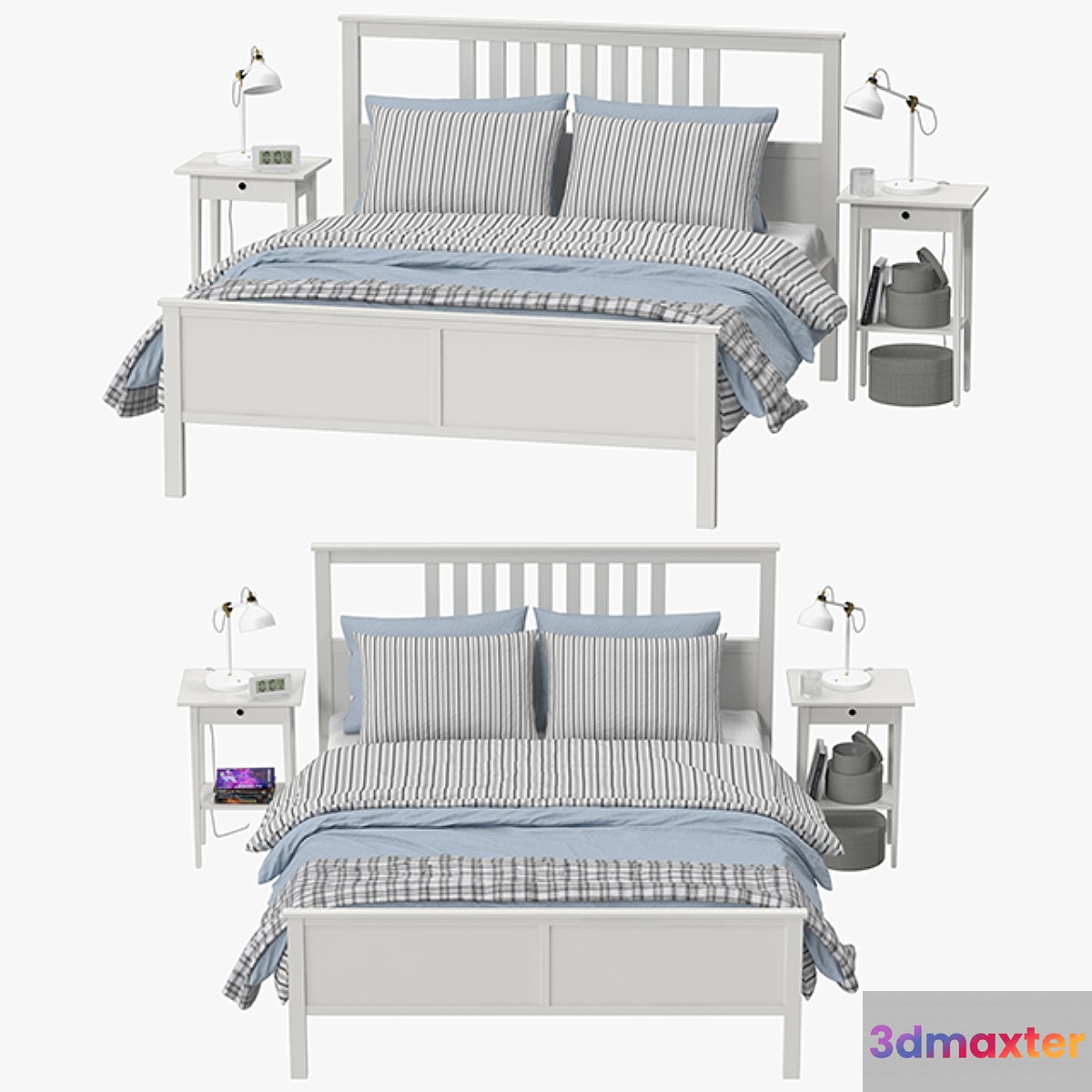 ikea hemnes 3D Max
