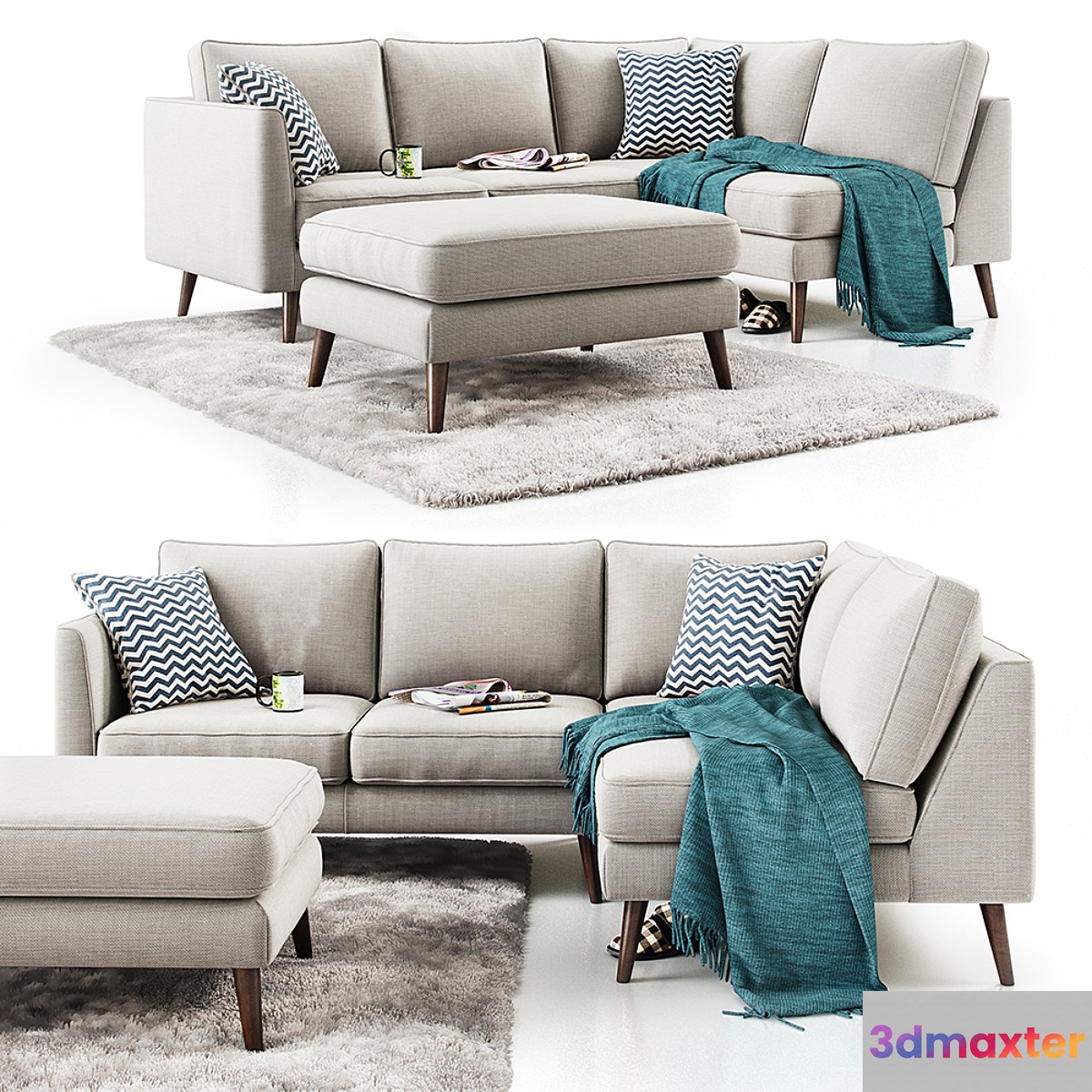 Sofa Workshop Cameron 3D Max