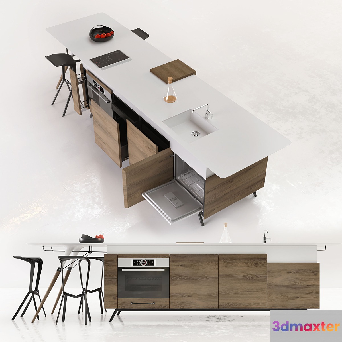 Kitchen - No.20 3D Max
