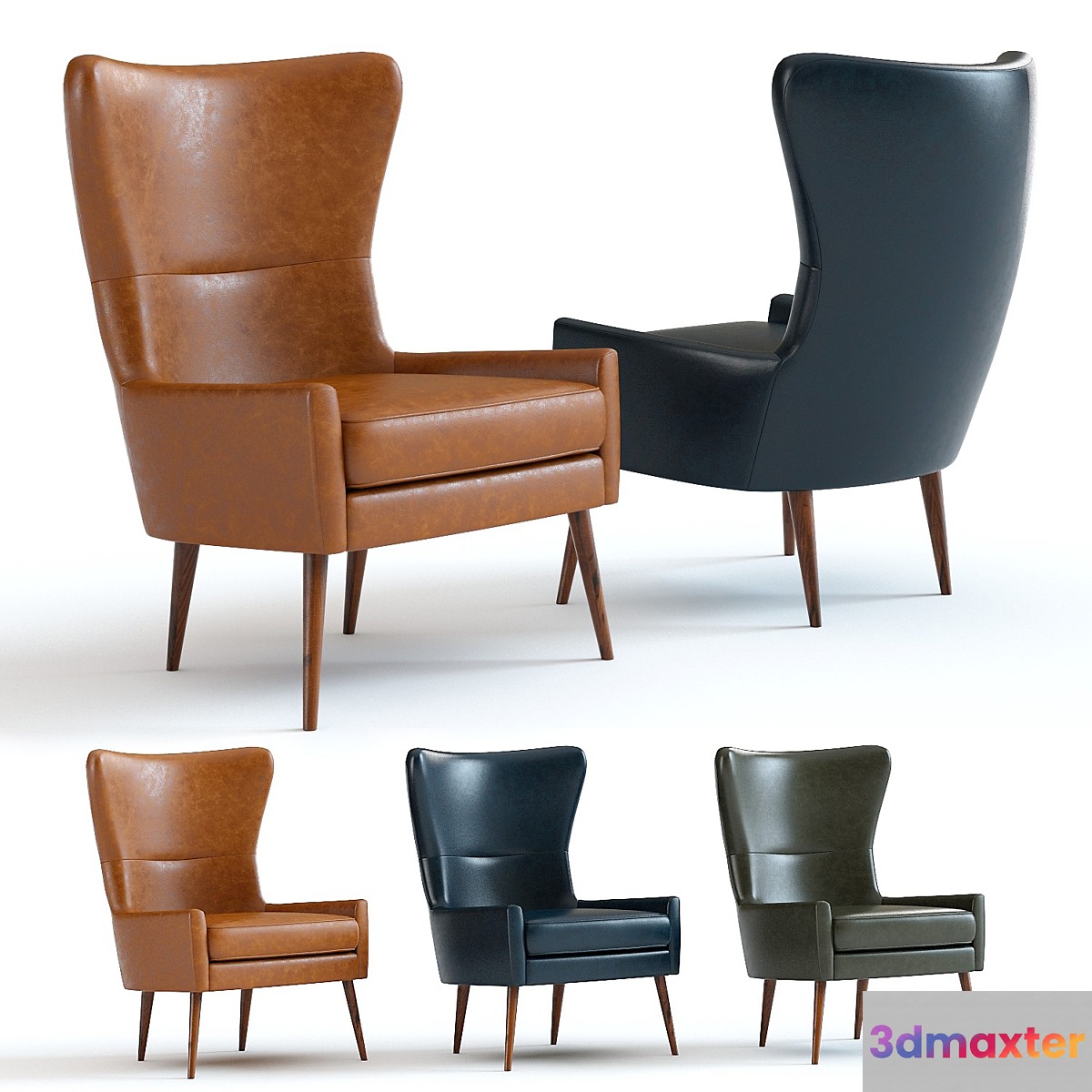 West Elm Erik Wing Chair - No.4