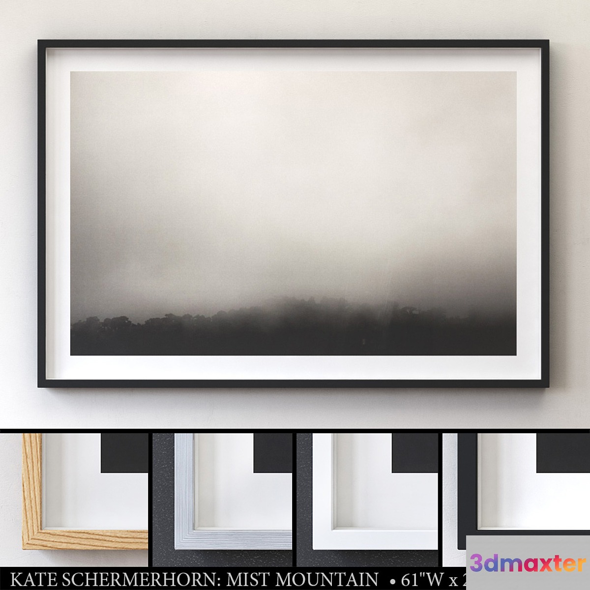 KATE SCHERMERHORN: MIST MOUNTAIN 3D Max