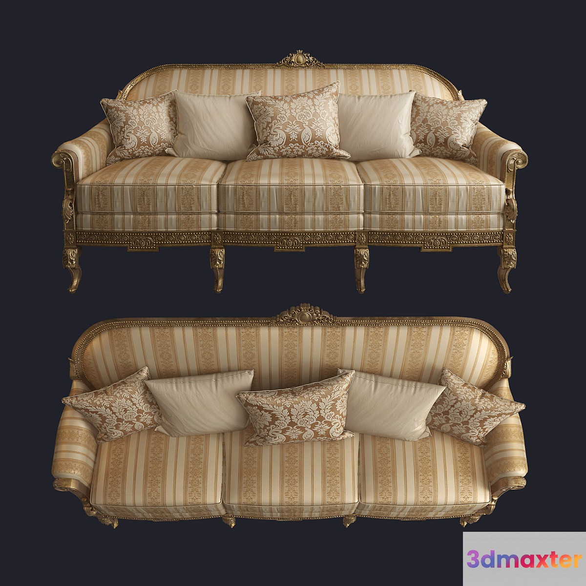 Sofa Turri Otello 3D Max