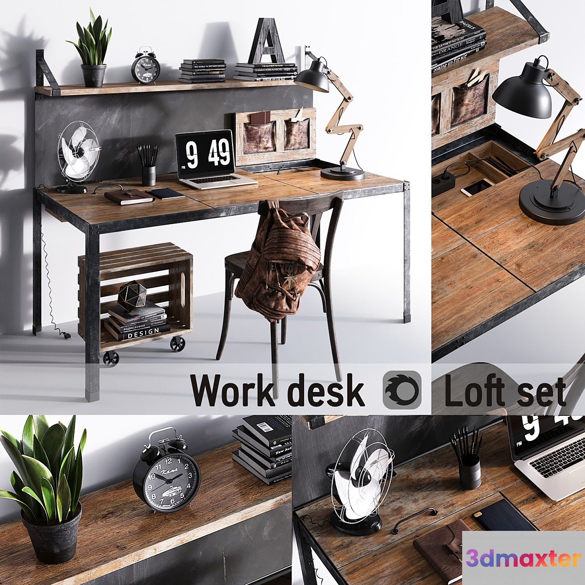 Work desk | Loft set