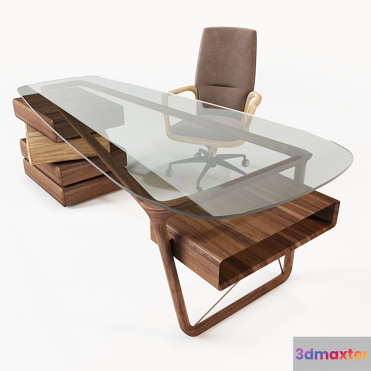Ceccotti Collezioni: Desk Omaggio and ArmChair Vossia Mid - No.7