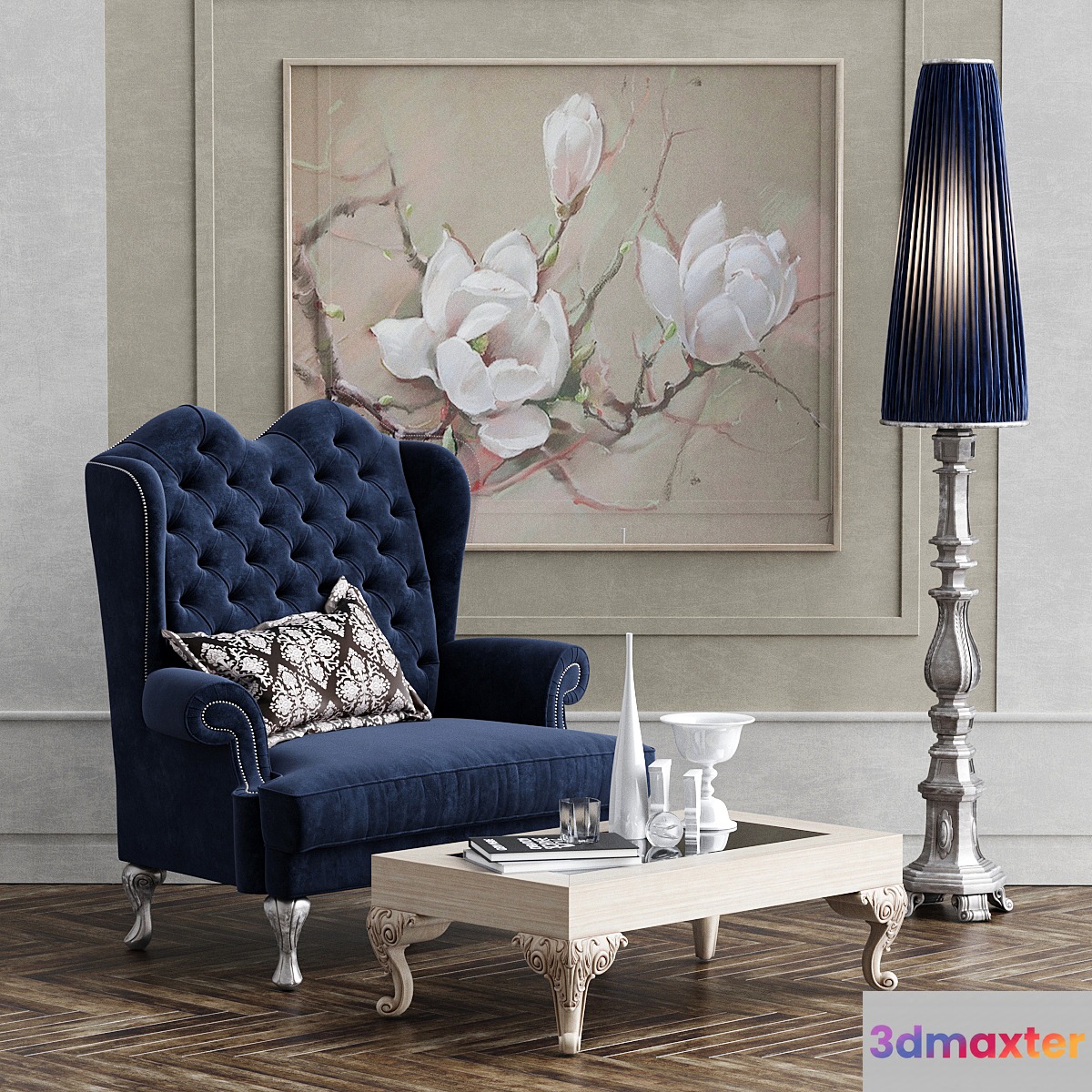 Dolfi Adelaide armchir. Floor lamp - No.2