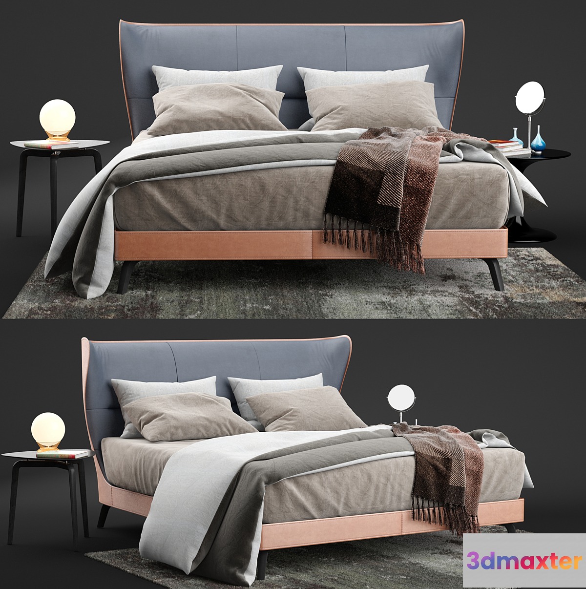 Poltrona Frau Mamy Blue Bed - No.2
