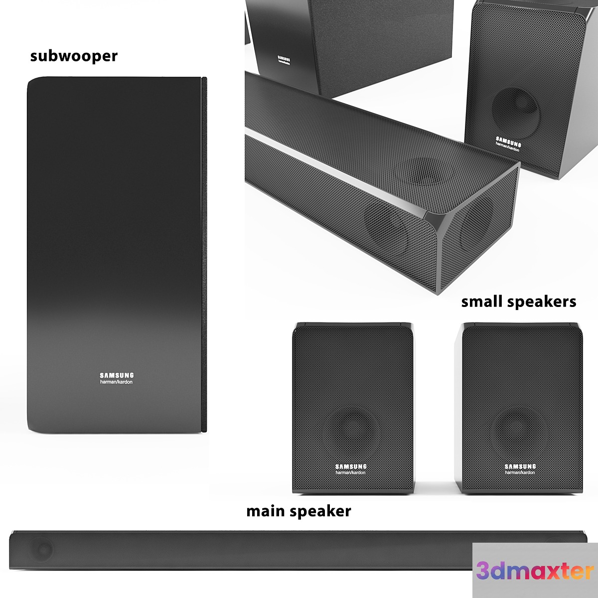 Samsung harman kardon home cinema 2018 3D Max