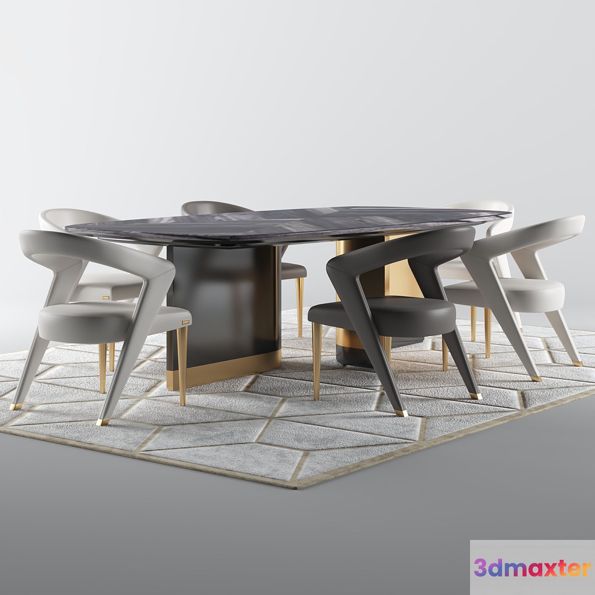 Bizzotto WAVE Chair_IKAT table - No.2