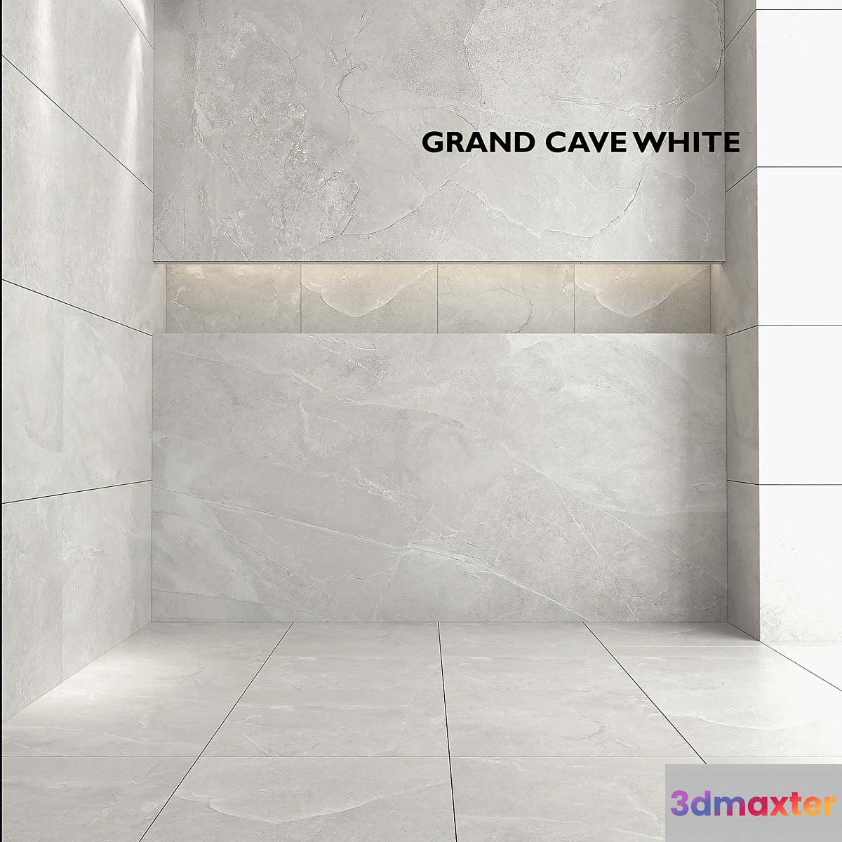 Tubadzin Monolith Grand Cave White