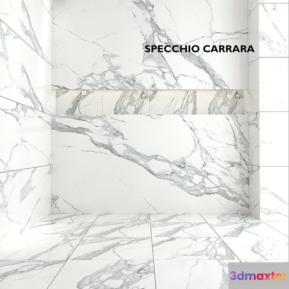 Tubadzin Monolith Specchio Carrara