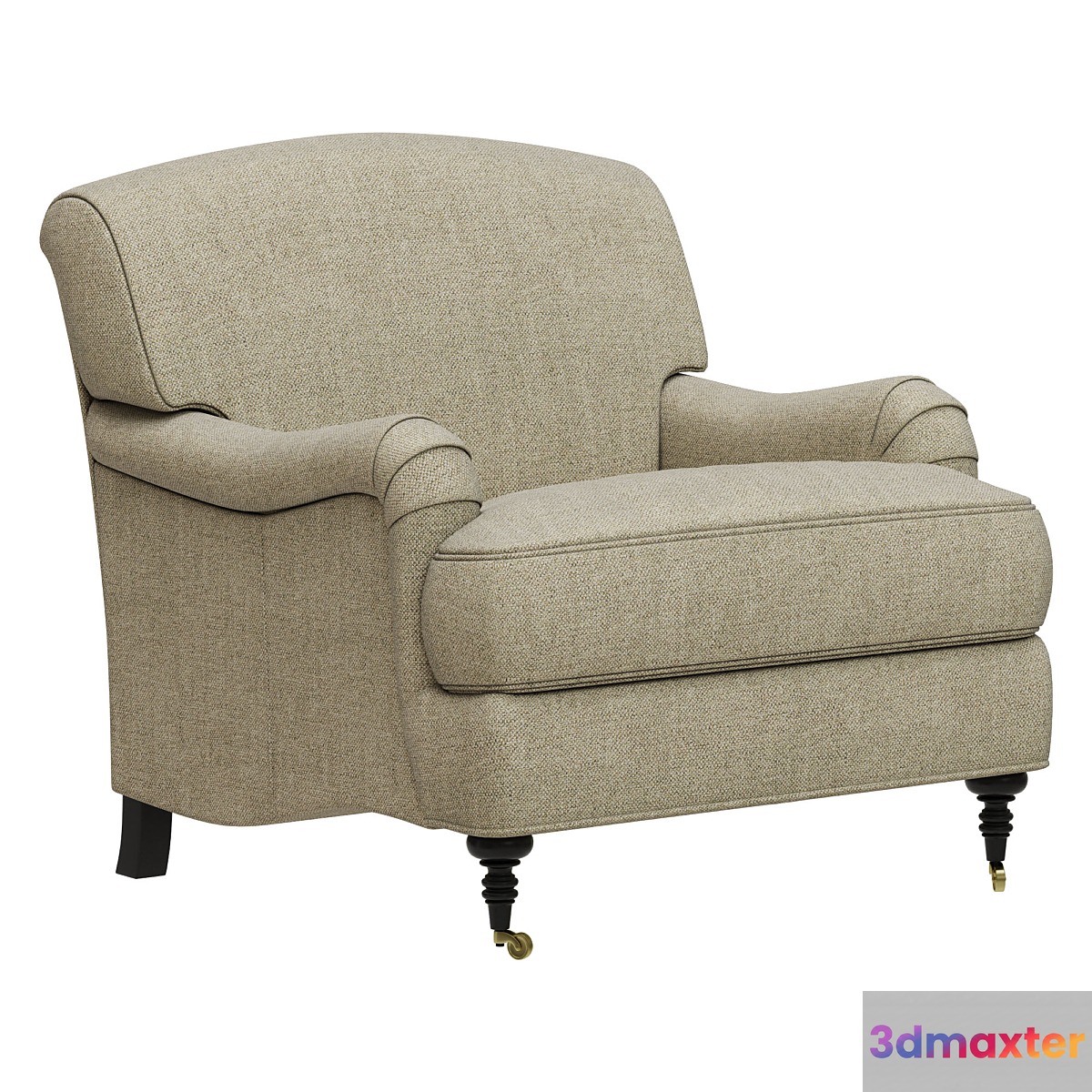 Restoration Hardware Barclay Chair 3D Max