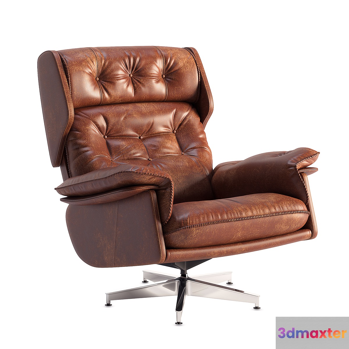 Swivel Chair University 3D Max