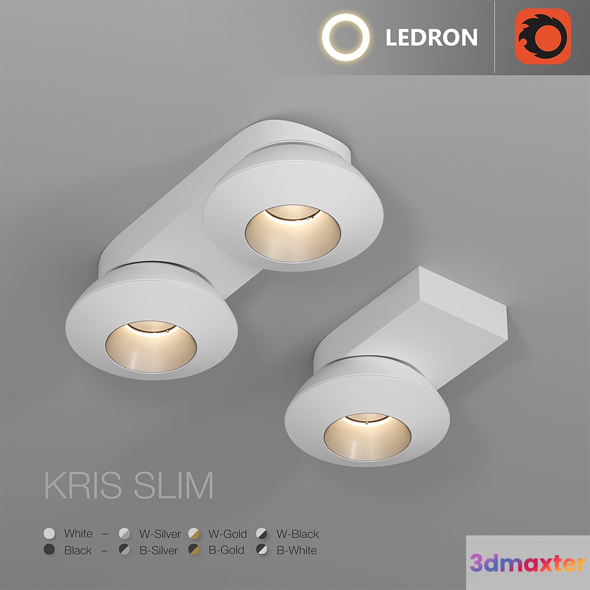 Ledron KRIS SLIM 3D Max